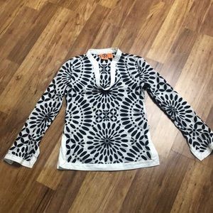 Embroidered Tory burch blouse